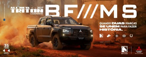Mitsubishi’s $71,200 Brown Pickup Projects A Horse Onto The Pavement