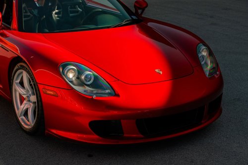 A Ferrari Collector Repainted His Porsche Carrera GT In Ferrari Red