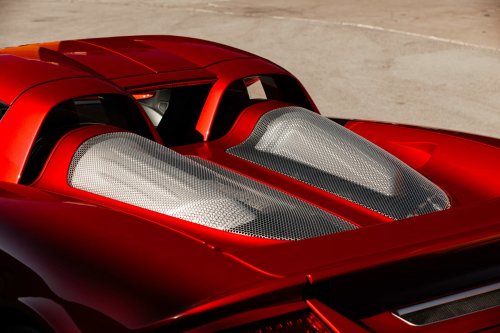A Ferrari Collector Repainted His Porsche Carrera GT In Ferrari Red