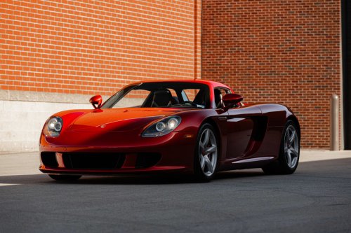 A Ferrari Collector Repainted His Porsche Carrera GT In Ferrari Red