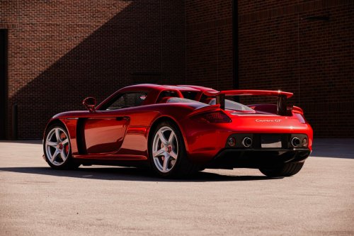 A Ferrari Collector Repainted His Porsche Carrera GT In Ferrari Red
