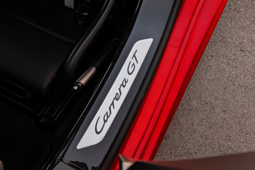 A Ferrari Collector Repainted His Porsche Carrera GT In Ferrari Red