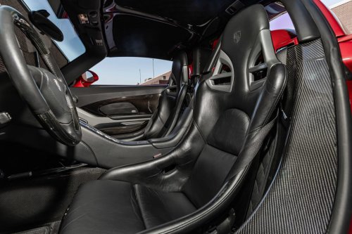 A Ferrari Collector Repainted His Porsche Carrera GT In Ferrari Red