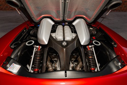 A Ferrari Collector Repainted His Porsche Carrera GT In Ferrari Red