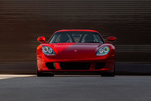 A Ferrari Collector Repainted His Porsche Carrera GT In Ferrari Red