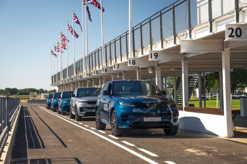 Range Rover Shoves New EV Sport Out Of An Airplane, But V8 Fans Can Relax
