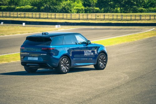 Range Rover Shoves New EV Sport Out Of An Airplane, But V8 Fans Can Relax