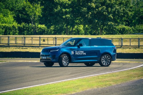 Range Rover Shoves New EV Sport Out Of An Airplane, But V8 Fans Can Relax