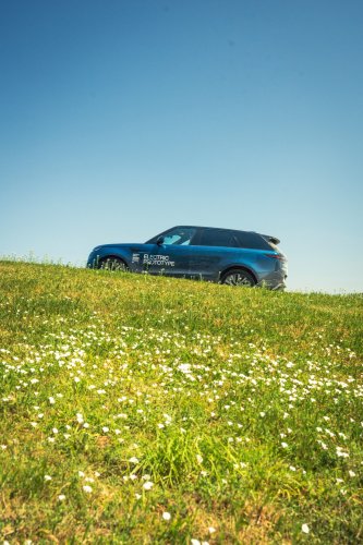 Range Rover Shoves New EV Sport Out Of An Airplane, But V8 Fans Can Relax