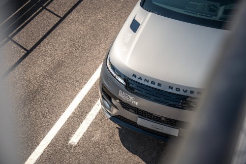 Range Rover Shoves New EV Sport Out Of An Airplane, But V8 Fans Can Relax