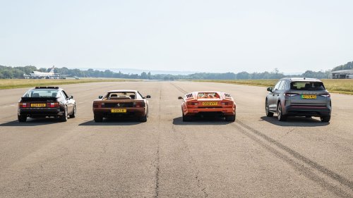 SUV, Your Childhood Supercars vs A Family SUV. You Already Know How This Ends