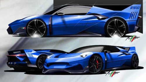 New 888-HP Italian V12 Supercar Skips The Paddles For A Clutch And Three Pedals