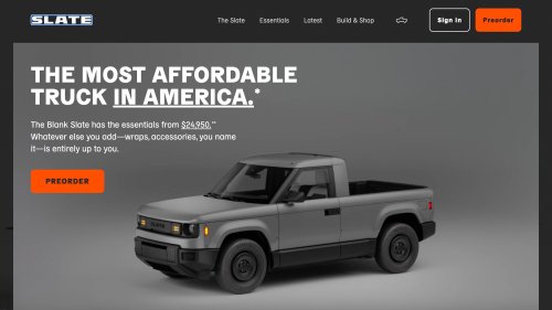 Slate, Ford, Sorry Canada, Slate Won’t Sell You Its Cheap Electric Truck, But Ford Will