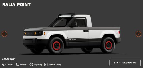 Slate’s $25K EV Truck Adds Themed Starter Packs Without Blowing Past $29K