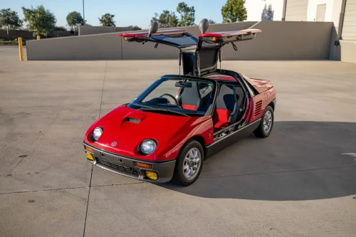 Suzuki, SuperCar, Suzuki’s Tiny Mid-Engine Supercar Has Gullwing Doors And Just 64 HP