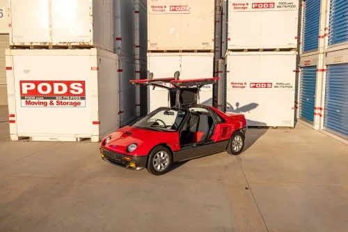 Suzuki’s Tiny Mid-Engine Supercar Has Gullwing Doors And Just 64 HP