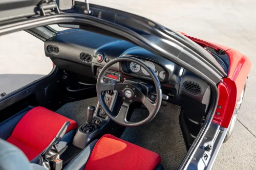 Suzuki’s Tiny Mid-Engine Supercar Has Gullwing Doors And Just 64 HP