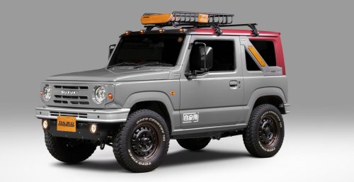 The Latest Jimny Never Got A Soft Top, So Damd Faked One
