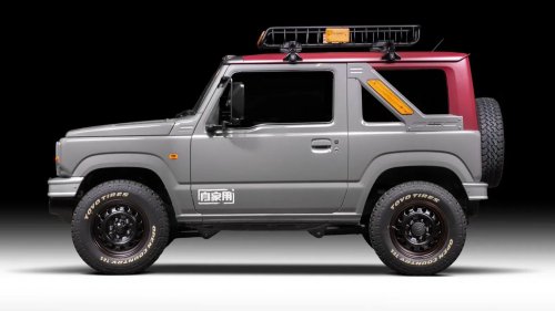 The Latest Jimny Never Got A Soft Top, So Damd Faked One
