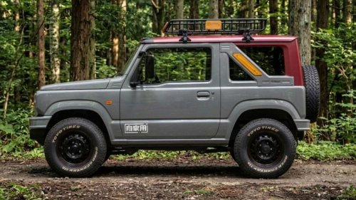 The Latest Jimny Never Got A Soft Top, So Damd Faked One