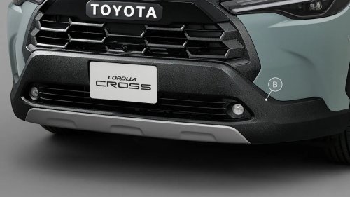Toyota’s New Rugged Corolla Cross Special Swipes The Land Cruiser’s Grille Badging