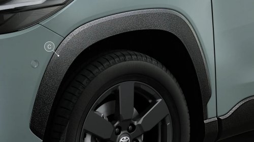 Toyota’s New Rugged Corolla Cross Special Swipes The Land Cruiser’s Grille Badging