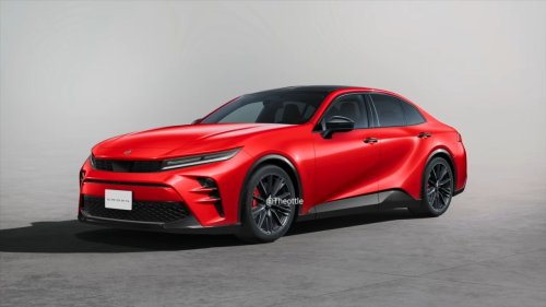 Toyota Crown, Toyota, A Designer Imagined The GR Crown Sports Sedan Toyota Won’t