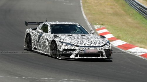 Toyota, Porsche 911 GT3, Porsche 911 GT3 RS, Porsche, Porsche 911, Hardcore Toyota GR GT Spied Chasing Down A Porsche 911 GT3 RS