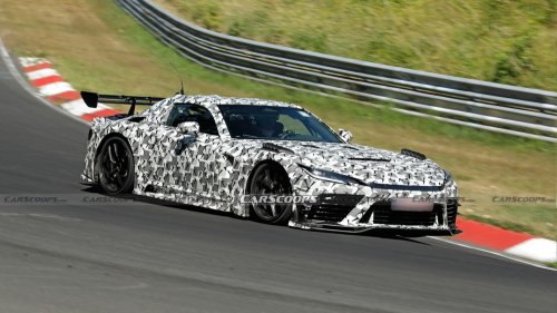 Toyota, Porsche 911 GT3, Porsche 911 GT3 RS, Porsche, Porsche 911, Hardcore Toyota GR GT Spied Chasing Down A Porsche 911 GT3 RS