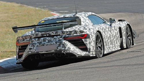 Hardcore Toyota GR GT Spied Chasing Down A Porsche 911 GT3 RS