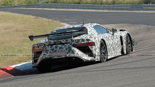 Hardcore Toyota GR GT Spied Chasing Down A Porsche 911 GT3 RS
