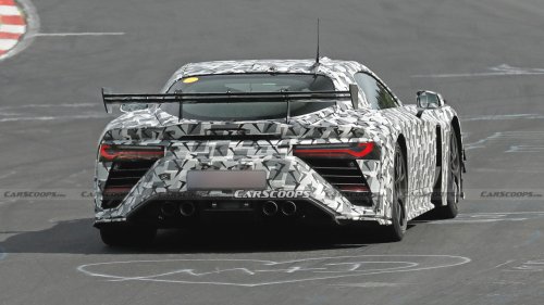 Hardcore Toyota GR GT Spied Chasing Down A Porsche 911 GT3 RS