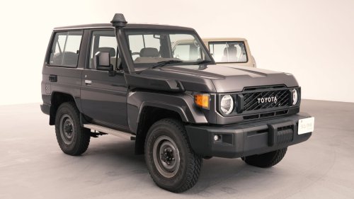 Toyota’s Shortest Land Cruiser Has A Windshield That Folds Flat For Throwing Lassos