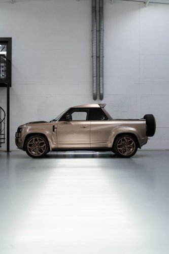 Land Rover Won’t Make A Defender Pickup, So This Shop Did It In Carbon