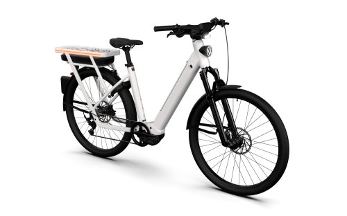 VW’s New E-Bike Has Radar, A Rear Camera, And Fighter-Pilot Glasses