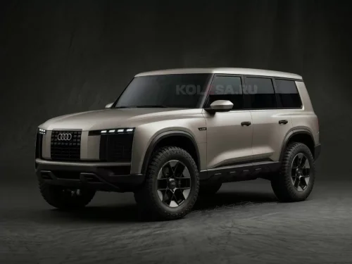 Audi’s G-Class Rival Gets A Face In This Render, Scout Can Give It Everything Else