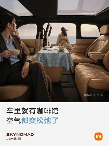 Xiaomi’s Biggest SUV Has Front Seats That Spin Around To Face A Table