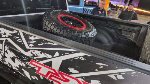 Ram And Fox Factory Show A Lowered Muscle Truck And A TRX Concept