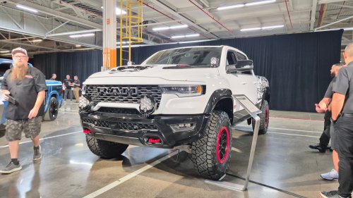 RAM, Ram And Fox Factory Show A Lowered Muscle Truck And A TRX Concept