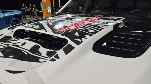 Ram And Fox Factory Show A Lowered Muscle Truck And A TRX Concept