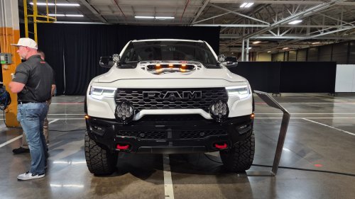 Ram And Fox Factory Show A Lowered Muscle Truck And A TRX Concept