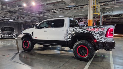 RAM, Ram And Fox Factory Show A Lowered Muscle Truck And A TRX Concept