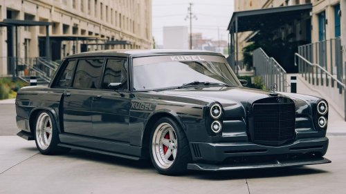This 1960s Mercedes W111 Coupe Is Really A 2020s AMG C63 S Coupe