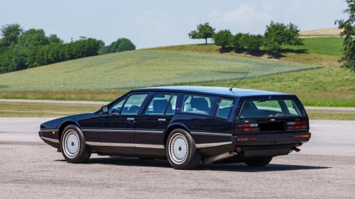 This One-Off Aston Martin Is Gloriously The Wedgiest Wagon On Four Wheels