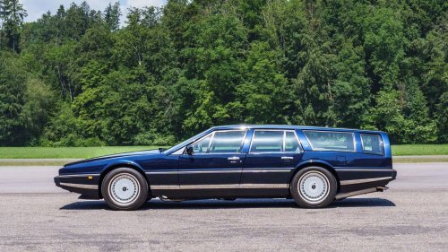 This One-Off Aston Martin Is Gloriously The Wedgiest Wagon On Four Wheels