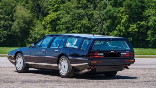 This One-Off Aston Martin Is Gloriously The Wedgiest Wagon On Four Wheels