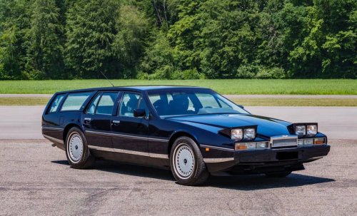 This One-Off Aston Martin Is Gloriously The Wedgiest Wagon On Four Wheels