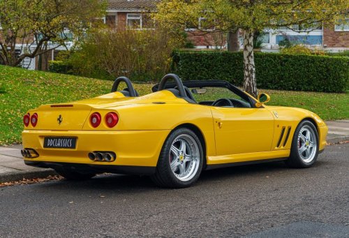 This Ferrari V12 Barchetta Counts To Six Twice, Once In Tailpipes, Once In Gated Gears