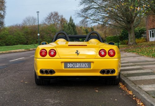 This Ferrari V12 Barchetta Counts To Six Twice, Once In Tailpipes, Once In Gated Gears