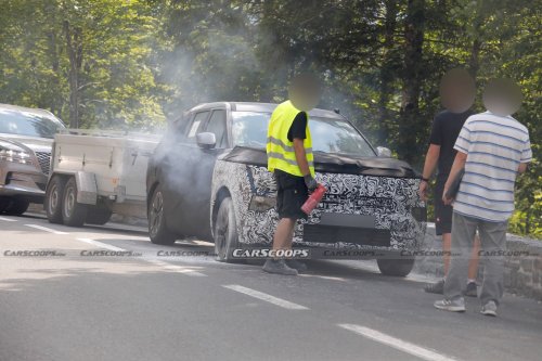 2027 Hyundai Tucson Prototype Literally Blew Its Tires Off During Testing